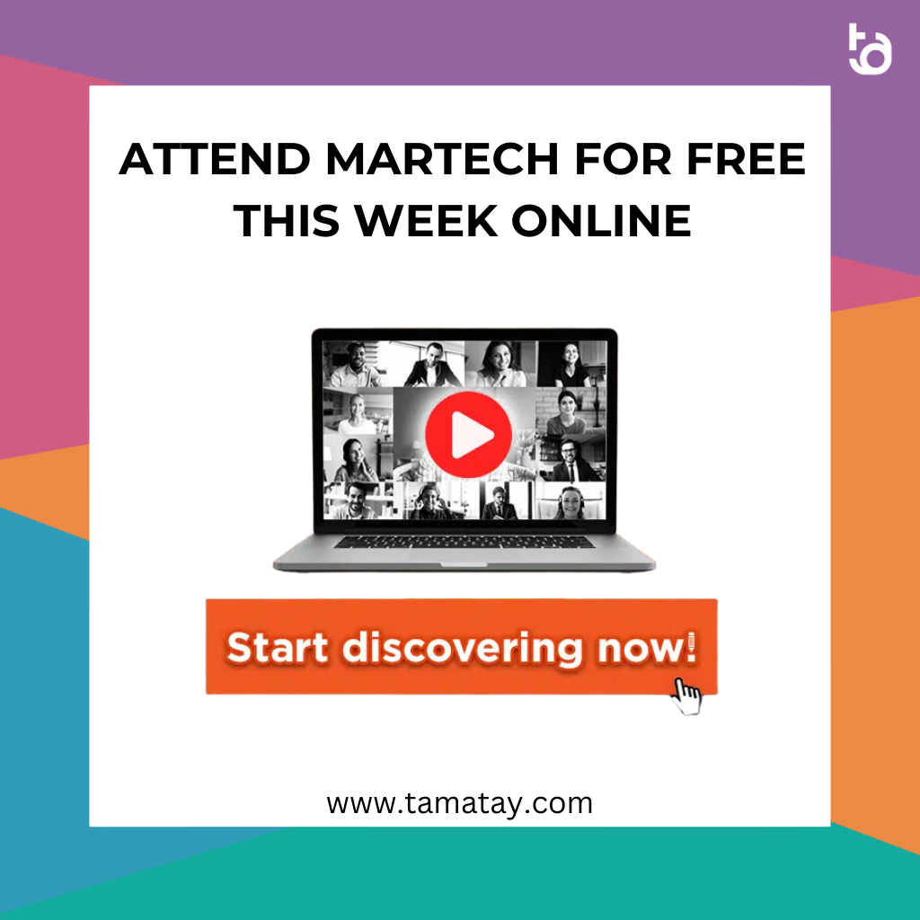 Attend MarTech for Free this Week Online