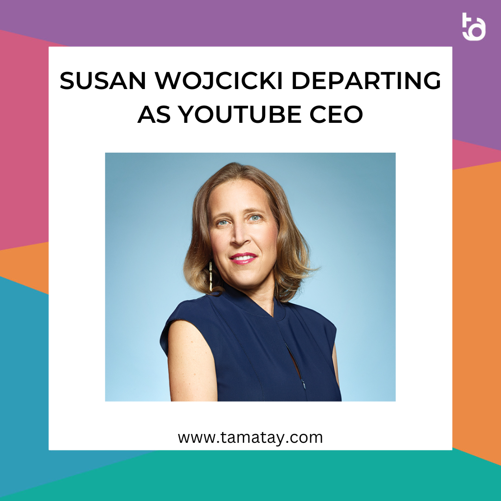 Susan Wojcicki Departing as YouTube CEO